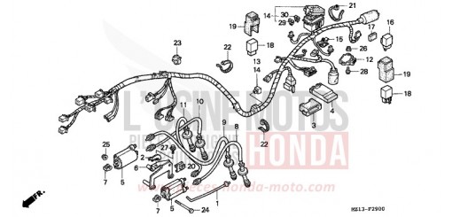 WIRE HARNESS CB1000FS de 1995